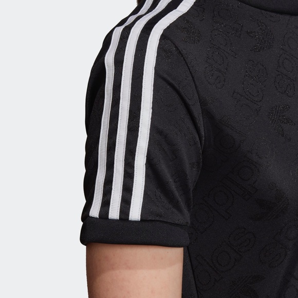 adidas Black Jacquard Bodysuit - Picture 6 of 14